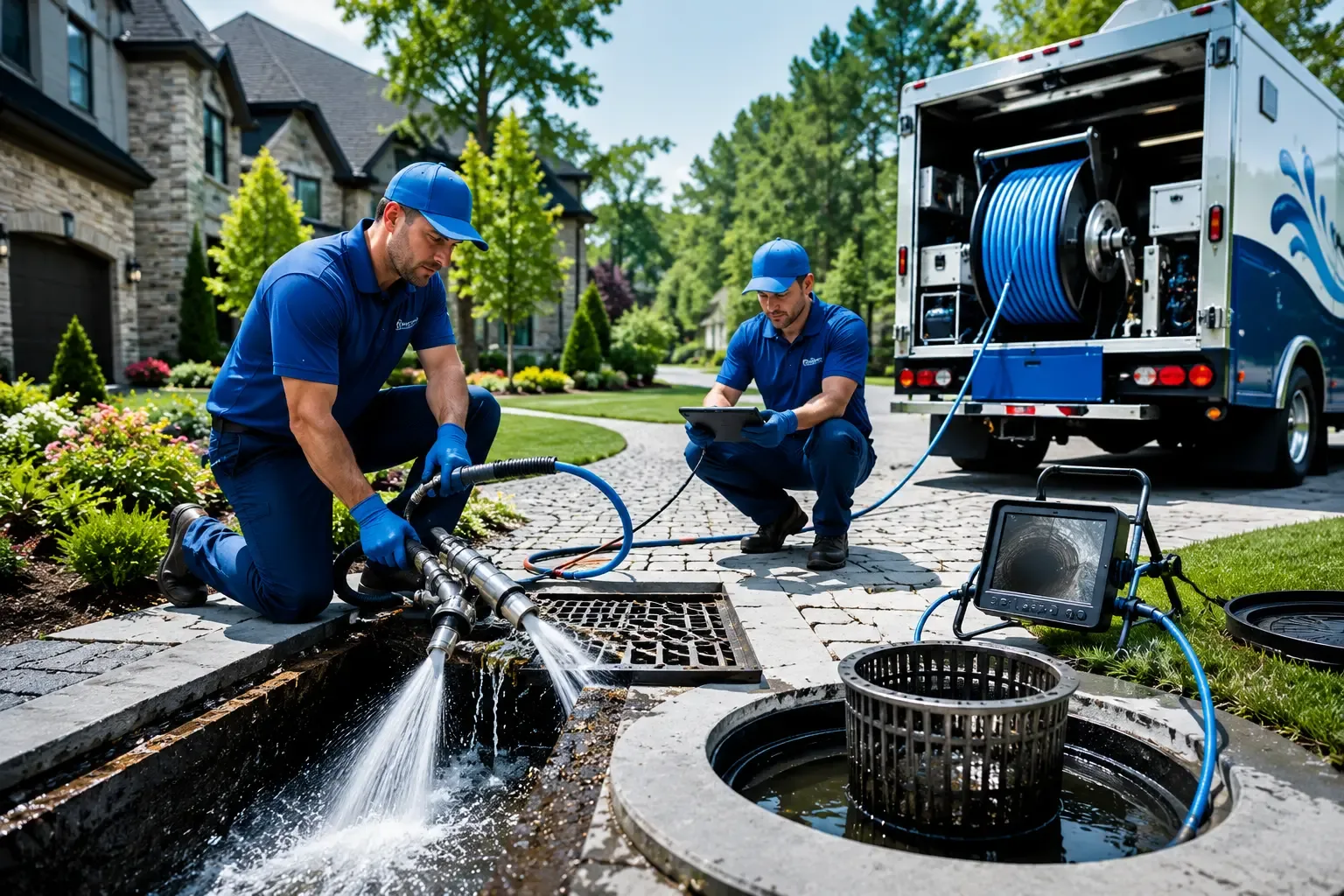 Local outdoor drain cleaning professionals in Garards Fort, PA
